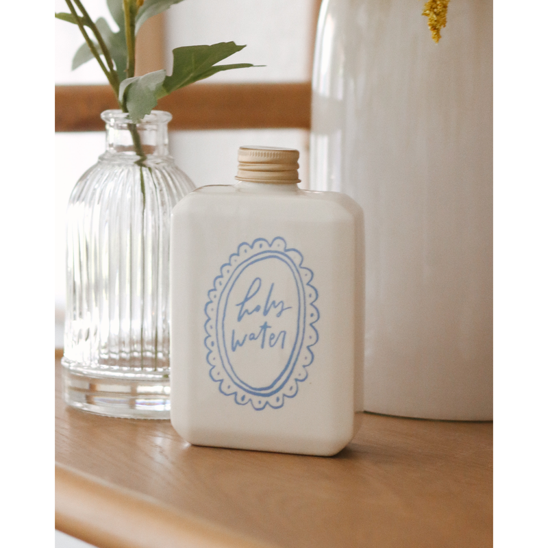 Be A Heart Ceramic Holy Water Bottle Reusable Water Bottle