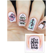 UberChic Beauty Home Sweet Home Stamping Plate