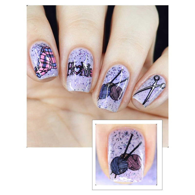 UberChic Beauty Home Sweet Home Stamping Plate