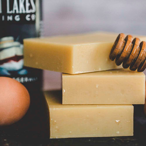 Chagrin Valley Soap & Salve Shampoo Bar: Honey Beer & Egg Shampoo Bar