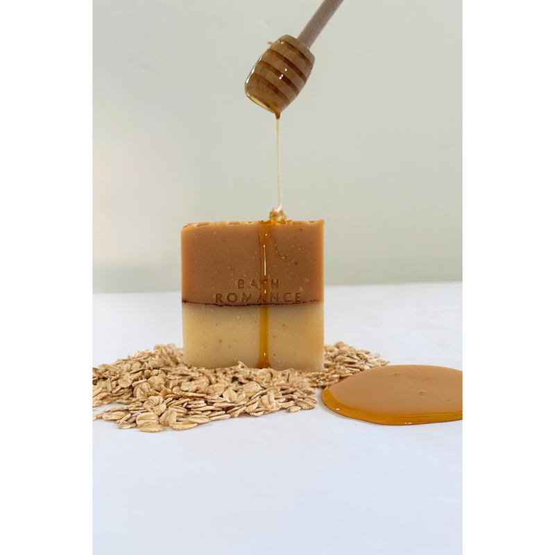 Bath Romance oatmeal honey soap bar Soap Bar