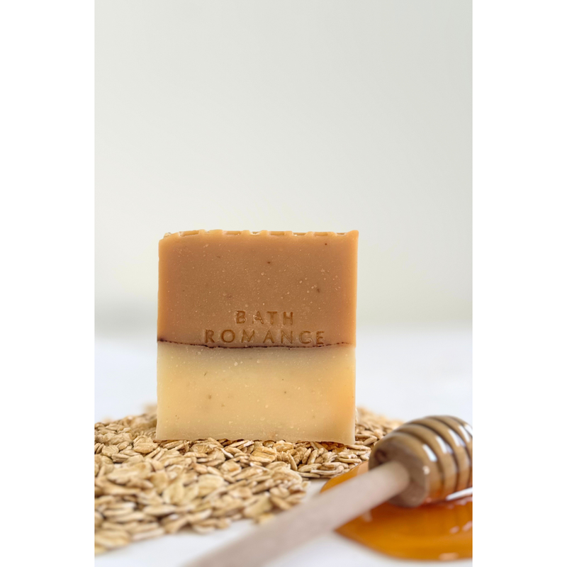 Bath Romance oatmeal honey soap bar Soap Bar