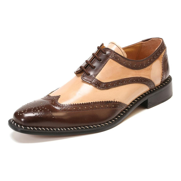 Hope Leather Oxford Wingtip Style Dress shoes