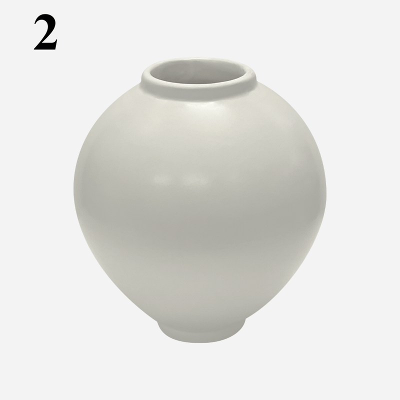 Coréelle House of Dohwa Moon Jar Rice Bran Candle 320g 1ea Candle
