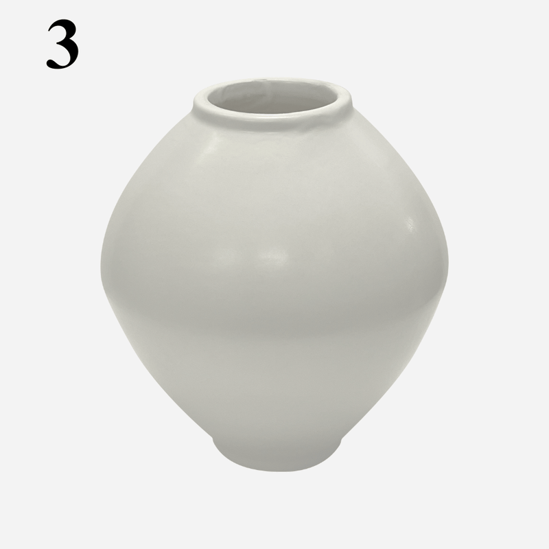 Coréelle House of Dohwa Moon Jar Rice Bran Candle 320g 1ea Candle