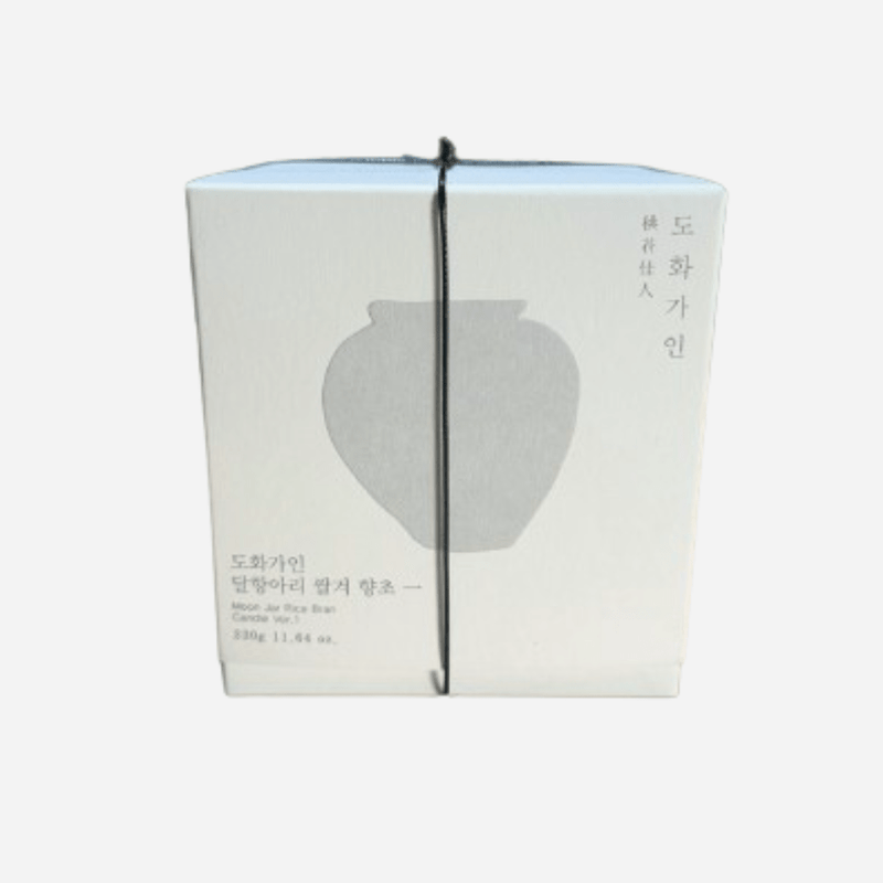 Coréelle House of Dohwa Moon Jar Rice Bran Candle 320g 1ea Candle