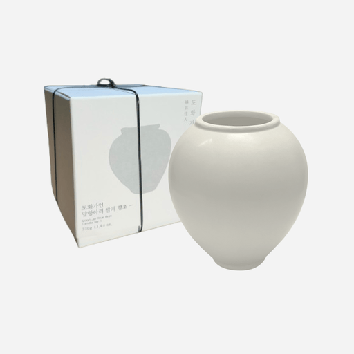 Coréelle House of Dohwa Moon Jar Rice Bran Candle 320g 1ea Candle