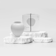 Coréelle House of Dohwa Moon Jar Rice Bran Candle 320g 1ea Candle