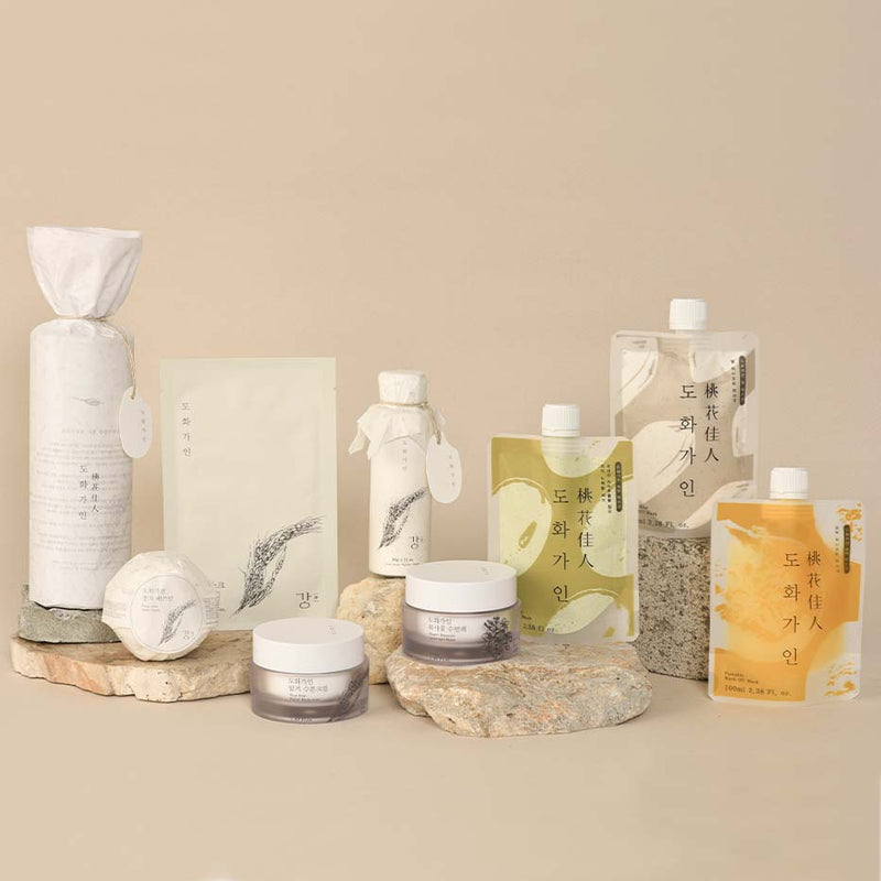 Coréelle House of Dohwa Wash Off Mask Pack Set (Rice+Pumpkin+Mungbean) Mask