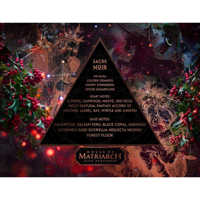 House Of Matriarch High Perfumery - Sacre Noir - Winter "Holy-Day" High Perfumery