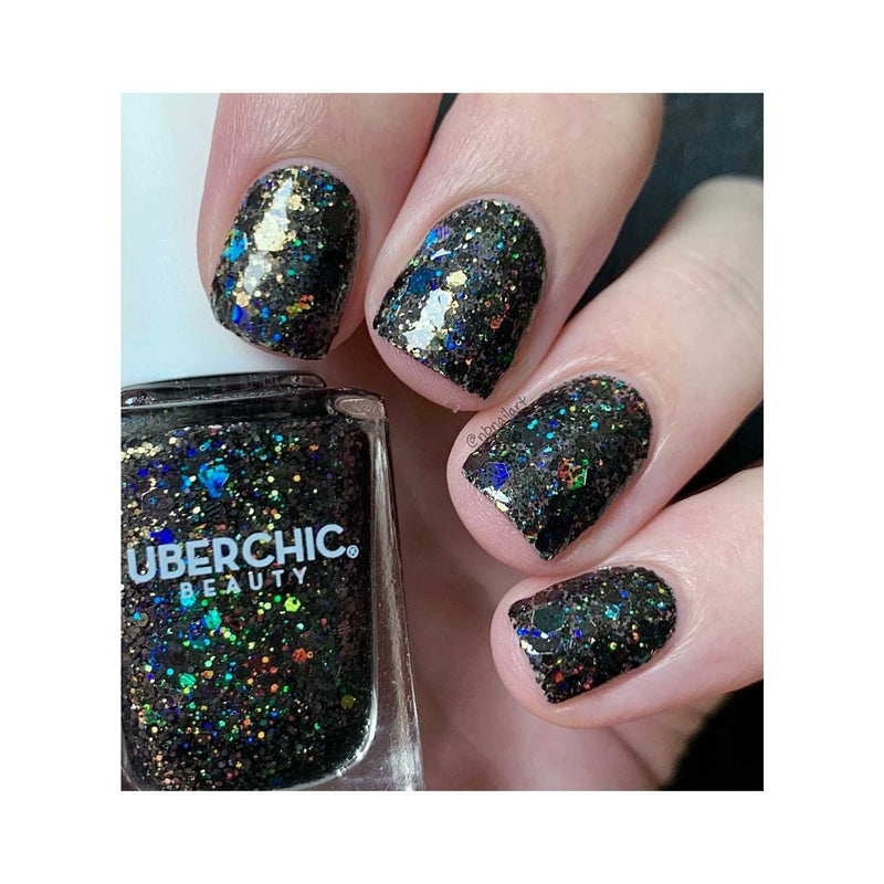 UberChic Beauty Midnight Howl - Holographic Polish Regular Polish