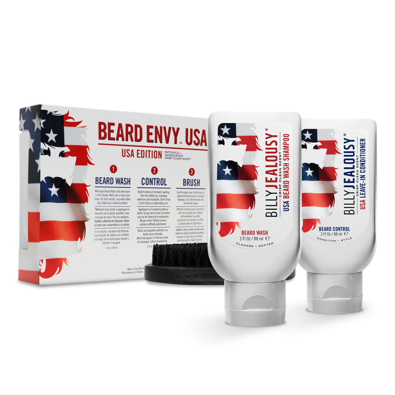 Billy Jealousy USA Beard Envy Kit Beard