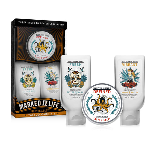 Billy Jealousy Marked IV Life Tattoo Care Kit