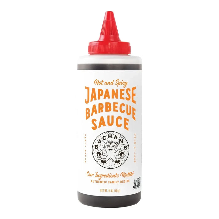 Bachan's (Pack of 6) Japanese BBQ Hot & Spicy Sauce - 16 Oz