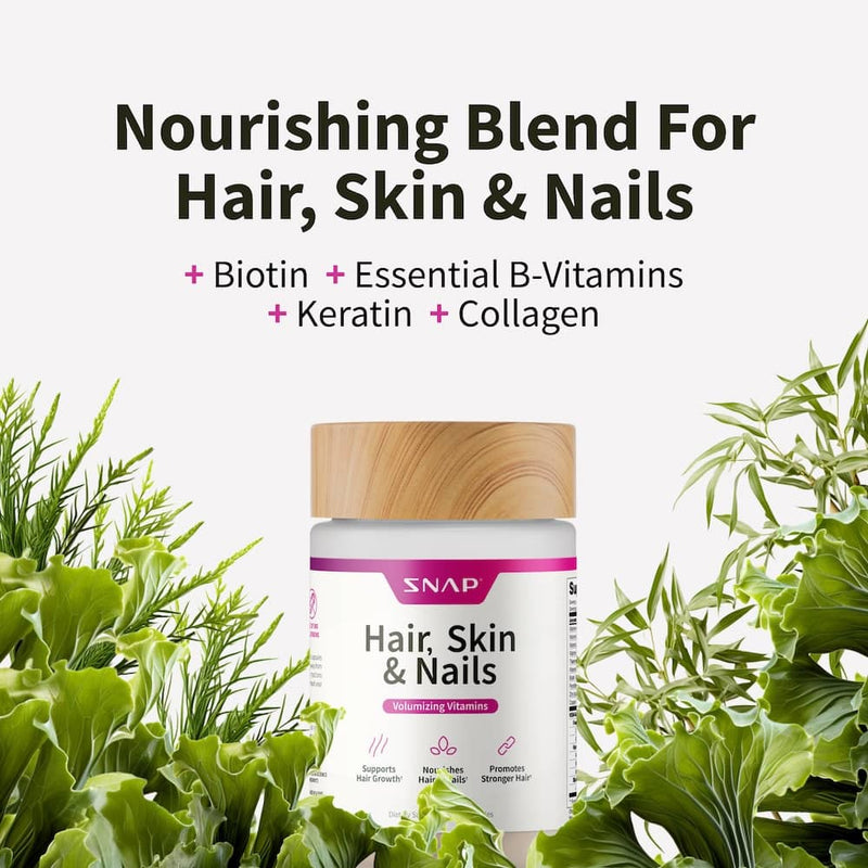 Snap Supplements Hair, Skin & Nails White Smoke