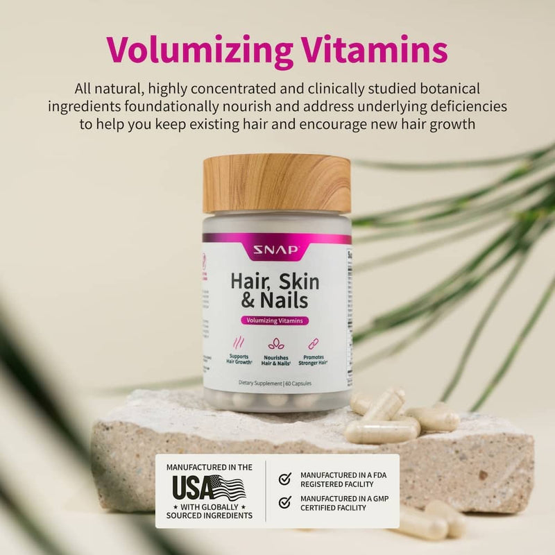 Snap Supplements Hair, Skin & Nails Light Gray