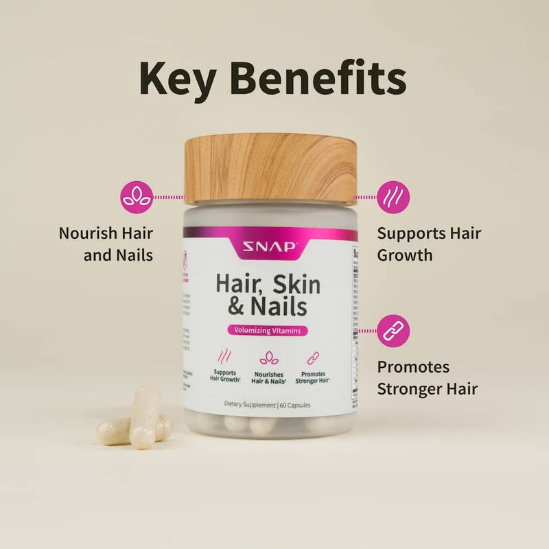 Snap Supplements Hair, Skin & Nails Gray
