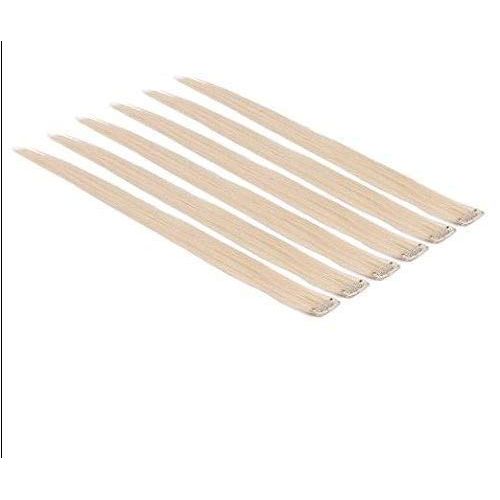 VIP Extensions Human Hair strips  clip extensions 1piece Hair Extension