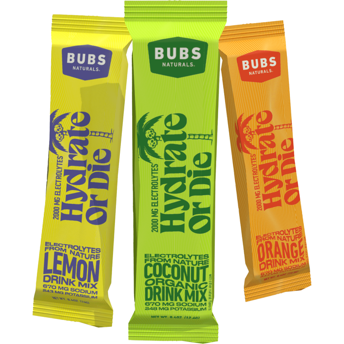 Bubs Naturals - Hydrate Or Die Packs