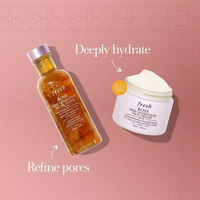 Nava Beauty Fresh Deep Hydration Duo for Women Cleanse Rosy Brown