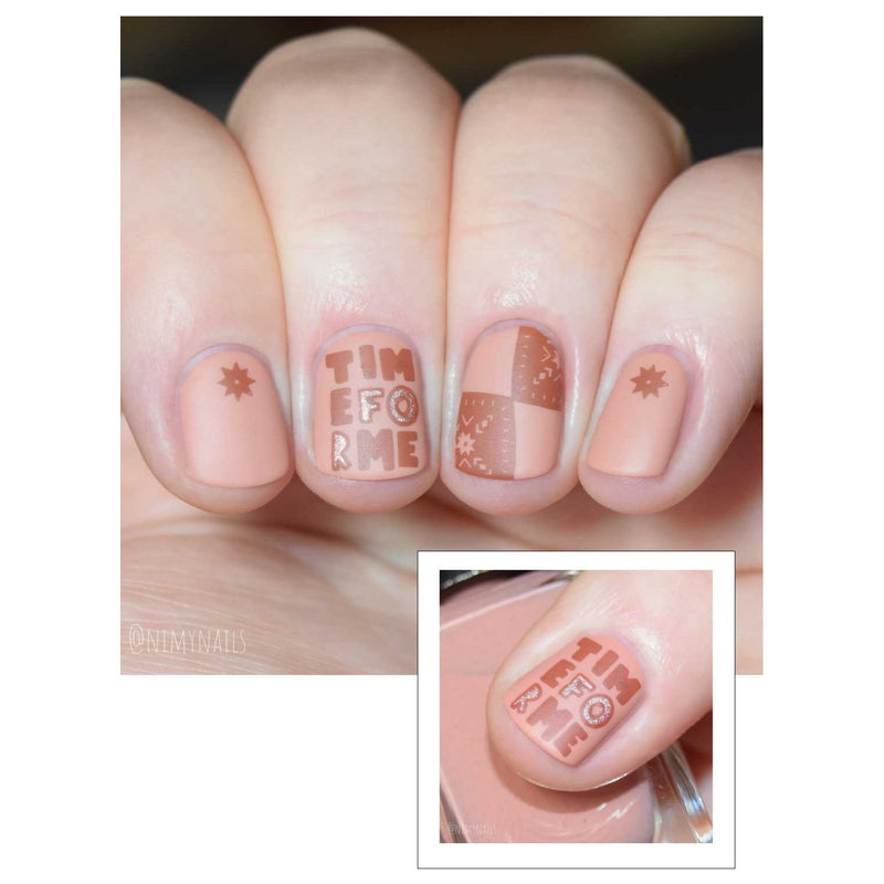 UberChic Beauty Happy To Hygge Stamping Plate