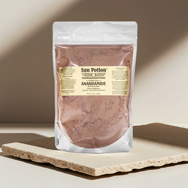 Sun Potion Anandamide Adaptogen Dark Olive Green 222g Foil Bag