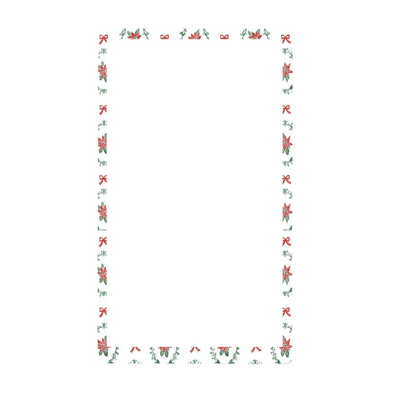 Peelz Poinsettia Parade Sticker for the Beta Bionics iLet – Pump Peelz Peelz/Stickers