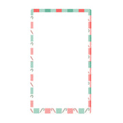 Peelz Peppermint Plaid Sticker for the Beta Bionics iLet – Pump Peelz Peelz/Stickers