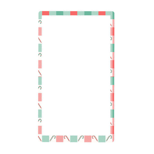 Peelz Peppermint Plaid Sticker for the Beta Bionics iLet – Pump Peelz Peelz/Stickers