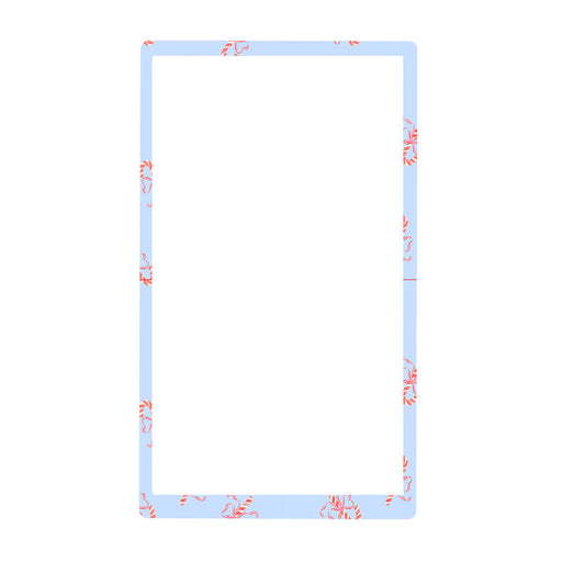 Peelz Candy Cane Lane Sticker for the Beta Bionics iLet – Pump Peelz Peelz/Stickers