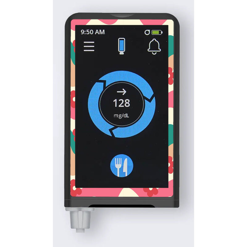 Peelz Retro Noel Sticker for the Beta Bionics iLet – Pump Peelz Peelz/Stickers