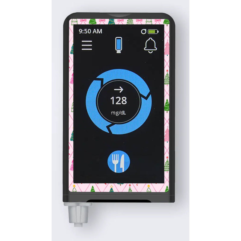 Peelz Coquette Christmas Sticker for the Beta Bionics iLet – Pump Peelz Peelz/Stickers