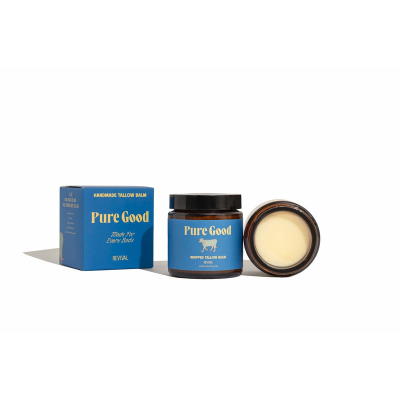 Pure Good LLC Revival Tallow Balm - For youthful looking skin Whipped Tallow Balm