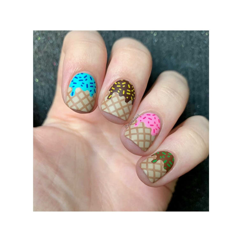 UberChic Beauty We All Scream For Ice Cream Stamping Plate