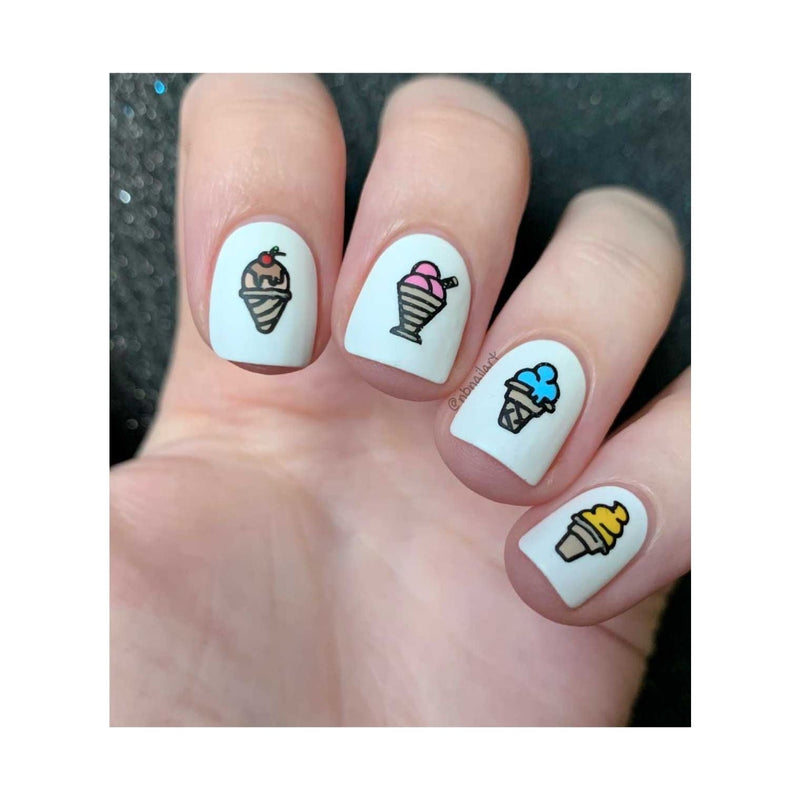 UberChic Beauty We All Scream For Ice Cream Stamping Plate