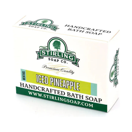 Stirling Soap Co Stirling Soap Co. Iced Pineapple Menthol Bath Soap 5.5 Oz Bath Soap