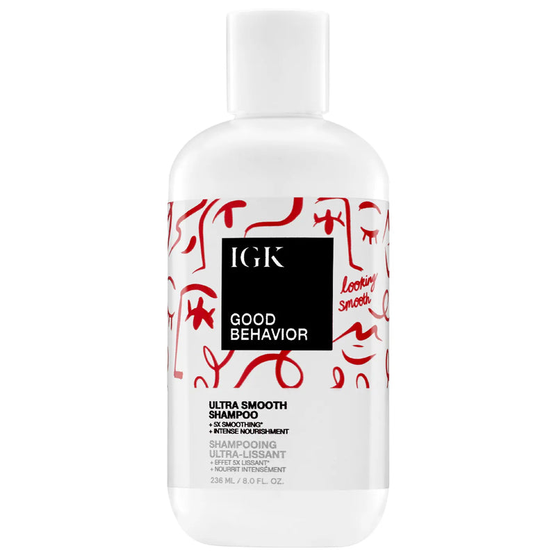 Nava Beauty IGK Hair Good Behavior Ultra Smooth Shampoo 8 OZ Lavender