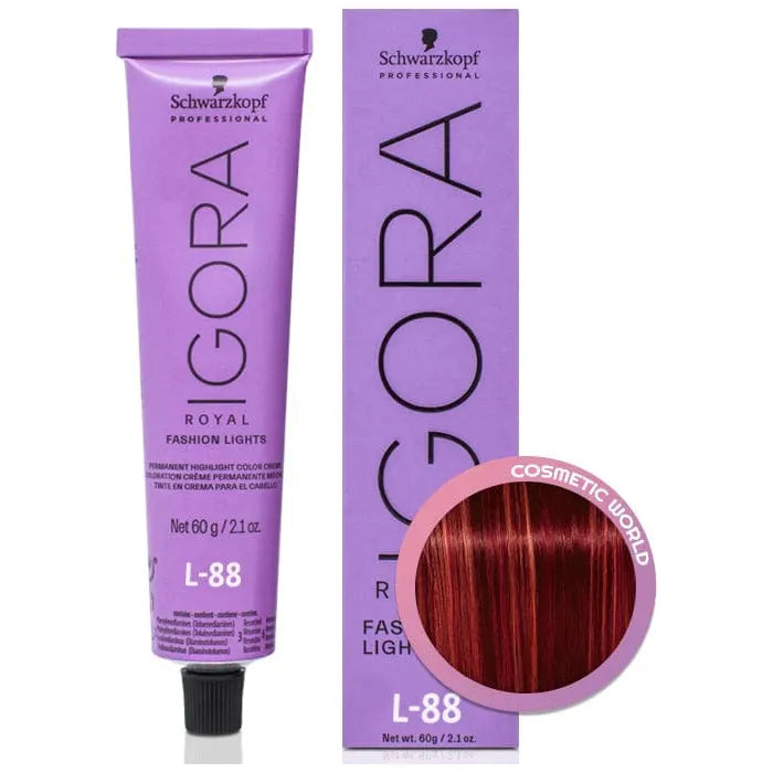 Schwarzkopf Schwarzkopf Igora Royal Fashion Lights Hair Color  L-88  2.1oz Hair Color