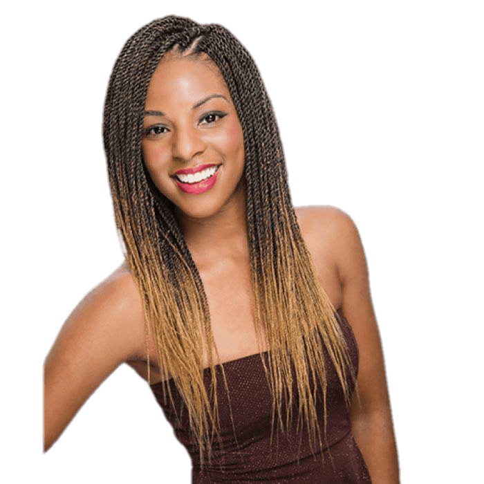 VIP Extensions I&I Innocence Spetra EZ Braid Professional (Pre-stretched Braid) 26 Inch X-PRESSION BRAID Black 1B,99J