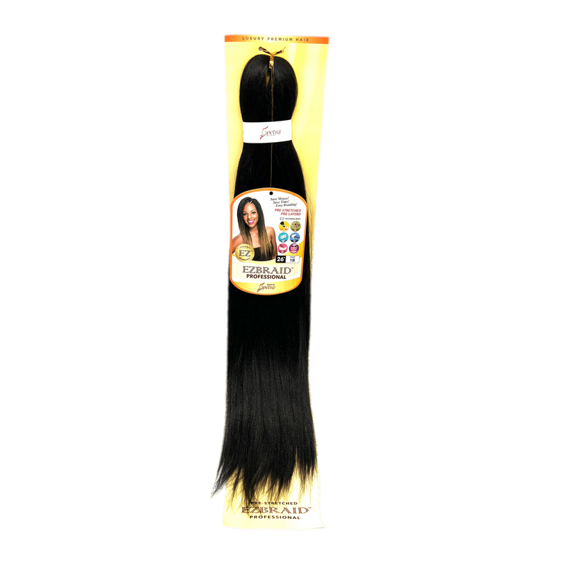 VIP Extensions I&I Innocence Spetra EZ Braid Professional (Pre-stretched Braid) 26 Inch X-PRESSION BRAID White Smoke 1B