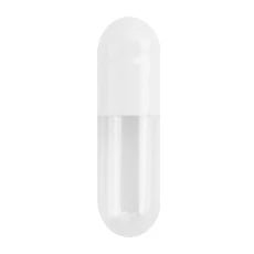 Medisca Coni-Snap® DS Hard Gelatin Capsules, Size #1, White Opaque/Clear, 5,000 Count Science & Laboratory