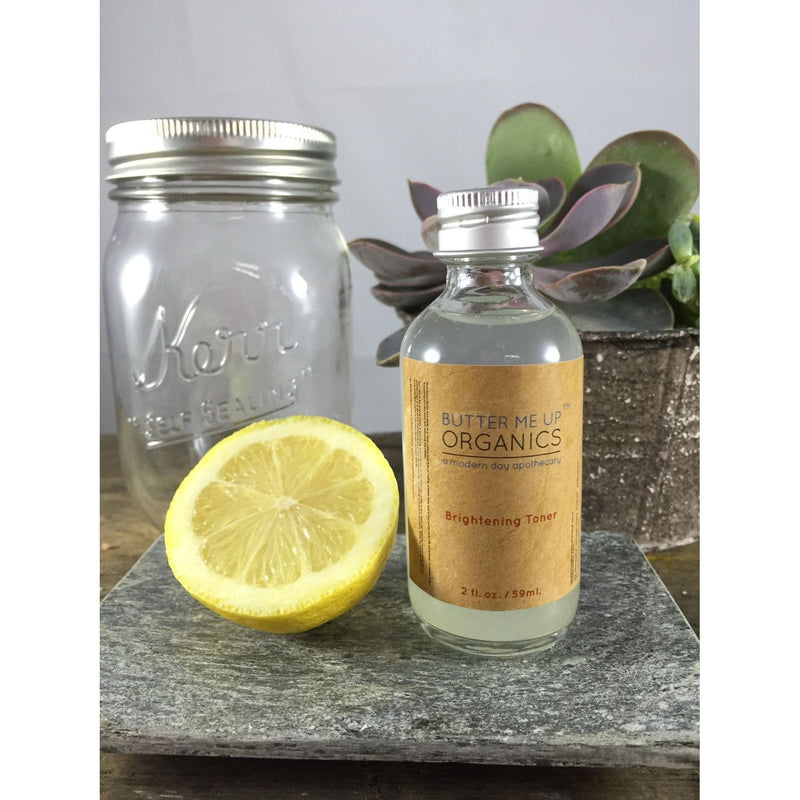 Butter Me Up Organics Organic Brightening Toner / Blemish Remover / Toner Face