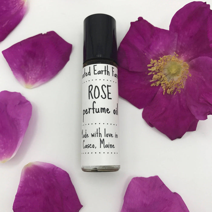 Rooted Earth Farm + Apothecary - Rose Perfume Oil