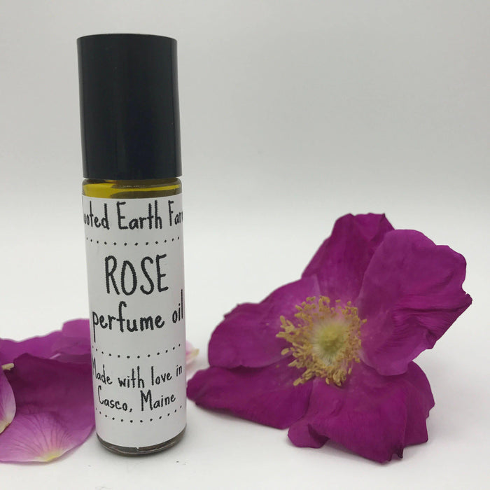 Rooted Earth Farm + Apothecary - Rose Perfume Oil