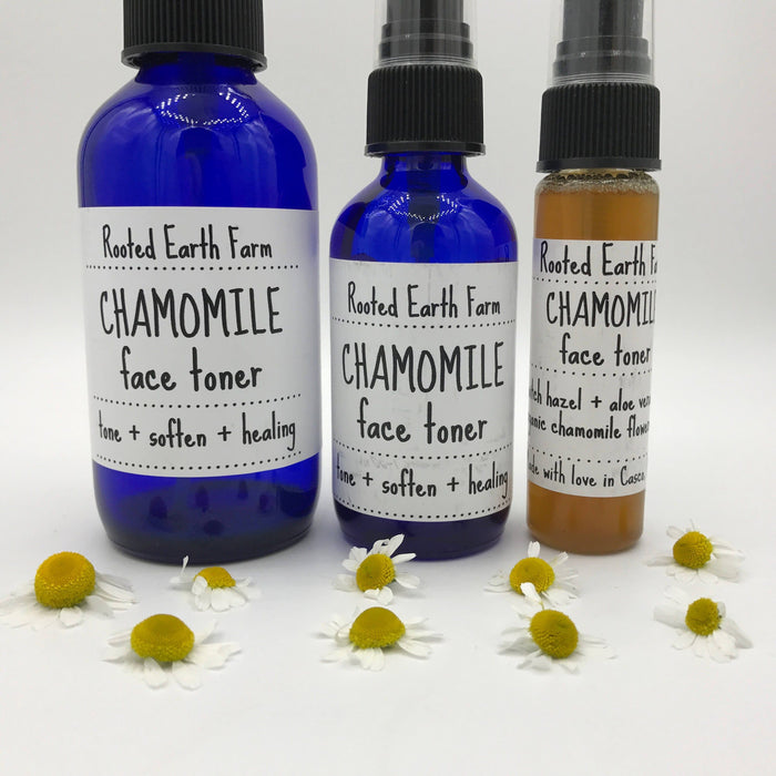 Rooted Earth Farm + Apothecary - Chamomile Face Toner