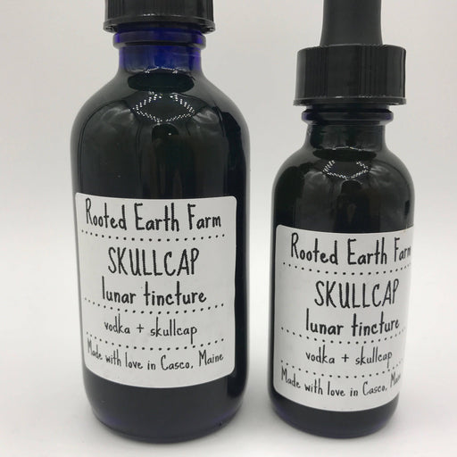 Rooted Earth Farm + Apothecary - Skullcap Tincture 1oz - 2oz.