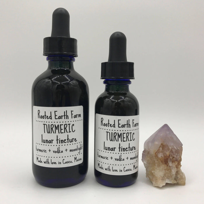 Rooted Earth Farm + Apothecary - Turmeric Tincture 1oz | 2oz