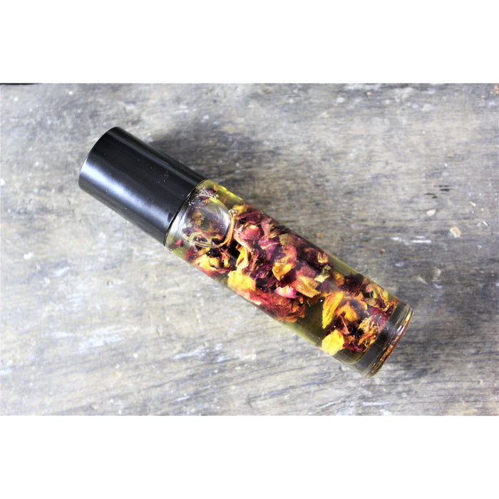 Organic Perfume Oil / Organic Essential Oil Blend / Organic Essential Oils / Roll on Perfume / Perfume Oil / Glass Bottle / Herbal Healing