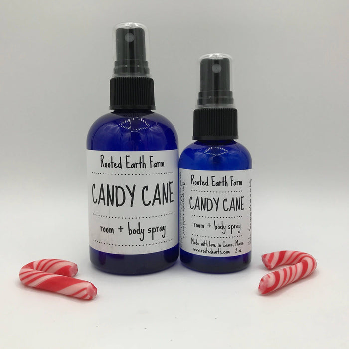 Rooted Earth Farm + Apothecary - Candy Cane Room Spray 2oz - 4oz