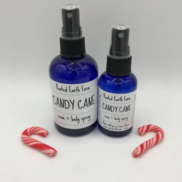 Rooted Earth Farm + Apothecary - Candy Cane Room Spray 2oz - 4oz